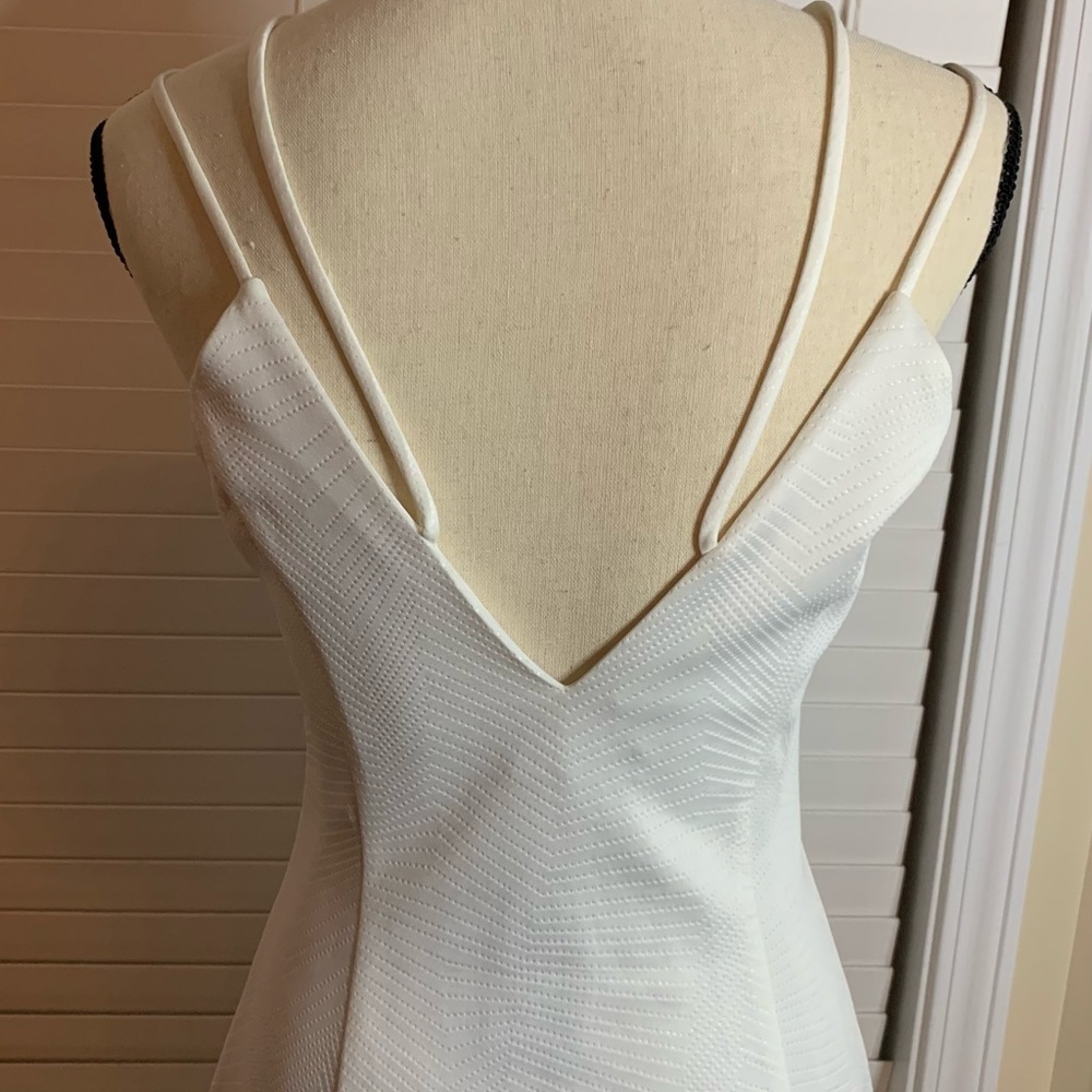 Guess White Spaghetti Strap Dress - Picture 3 of 12